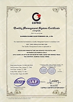 XM Elane ISO 9001-2000 Certification (Click to enlarge)