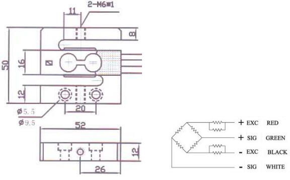 50kg S-Type Load Cell