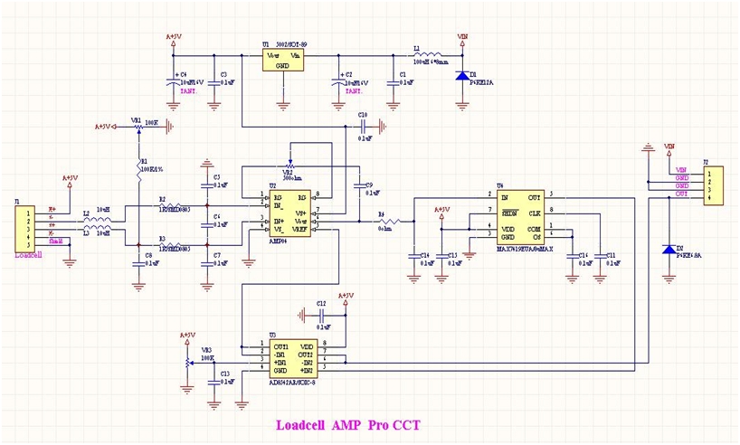 Load Cell Amplifier Circuit